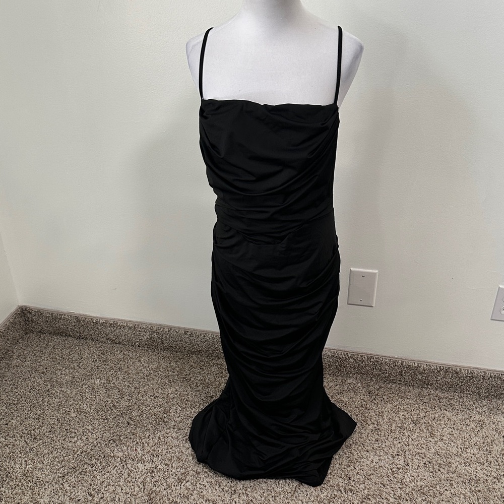 🏆 NWT Parthea Ruched Bodycon Formal Dress - Picture 2 of 5
